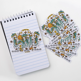 Second Line Sticker