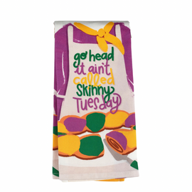 Skinny Tuesday Kitchen Towel