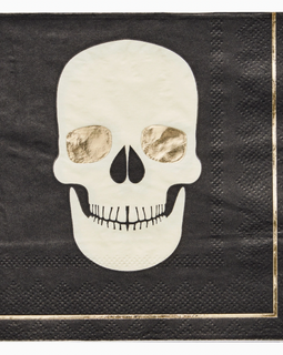 Spooky Skull Cocktail Napkins