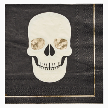 Spooky Skull Cocktail Napkins