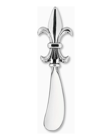 Fleur De Lis Silver Spreader