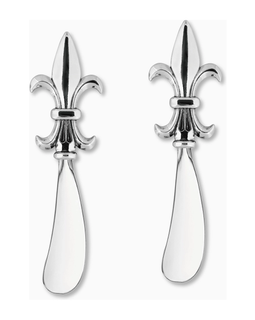 Fleur De Lis Silver Spreader