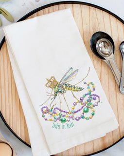 Sucker For Beads Kitchen Towel