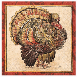 Turkey Cocktail Napkin