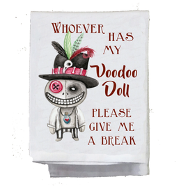 Voodoo Doll Kitchen Towel