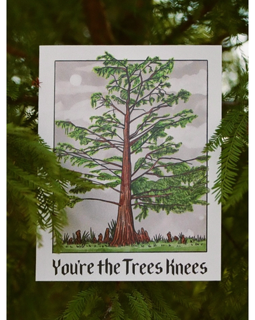 You're the Trees Knees Card