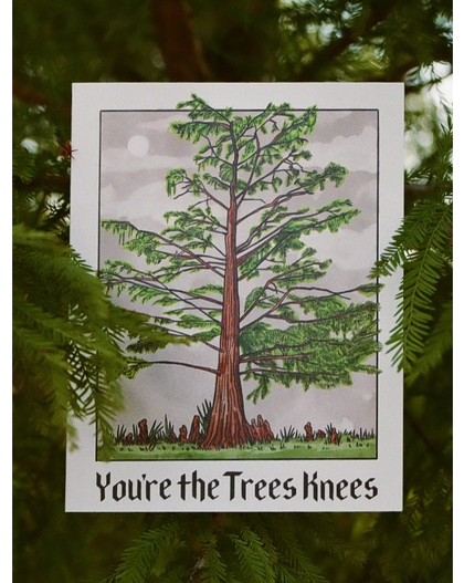 You're the Trees Knees Card