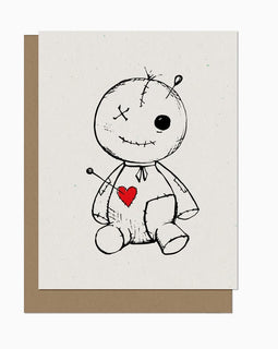 New Orleans Voodoo Doll Greeting Card