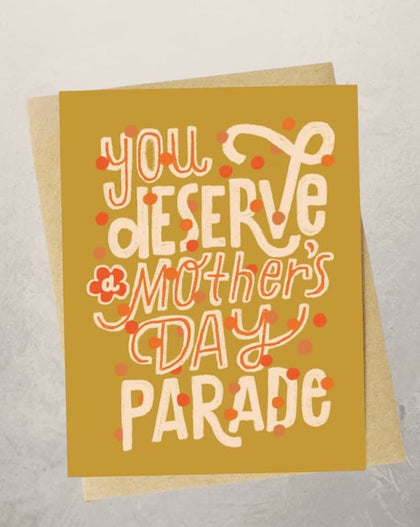 mothers day card you deserve a mothers day parade new orleans style