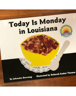 Today Is Monday In Louisiana Children's Book