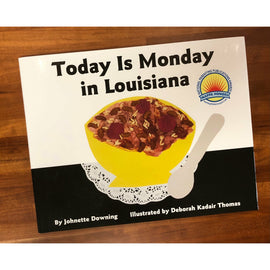 Today Is Monday In Louisiana Children's Book
