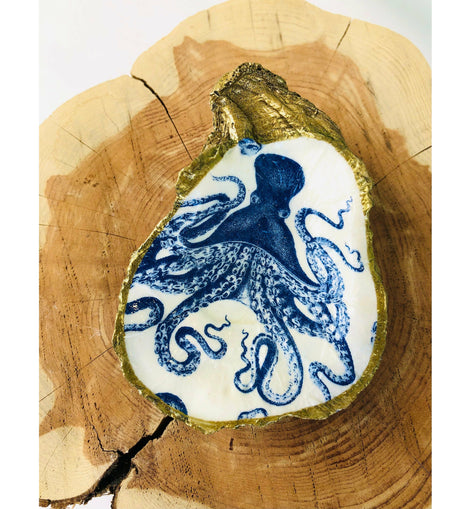 Indigo Octopus Oyster Dish