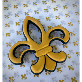 Saints Fleur De Lis Teether