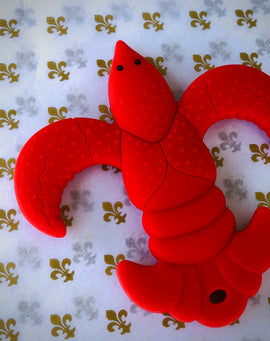 Crawfish Silicone Teether