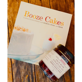 Booze Cakes Book and Bourbon Soaked Cherries Gift Set