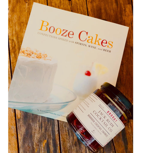 Booze Cakes Book and Bourbon Soaked Cherries Gift Set