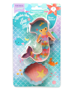 Mermaid Cookie Cutter Set