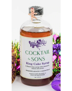 King Cake Cocktail Syrup Cocktail & Sons