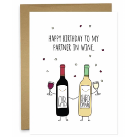 Happy Birthday To My Partner In Wine