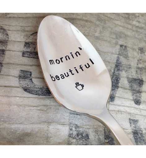 Personalized Hand Stamped Nutella Knife, Spoon or Set / Nutella lover gift  / Nutella spoon / customized knife / personalized gift