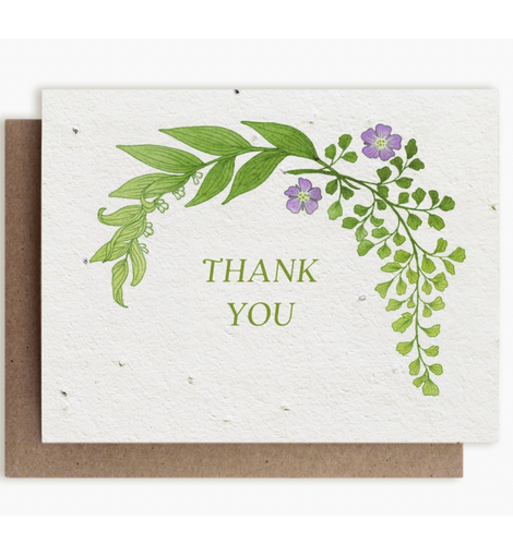 Thank You Plantable Herb Card