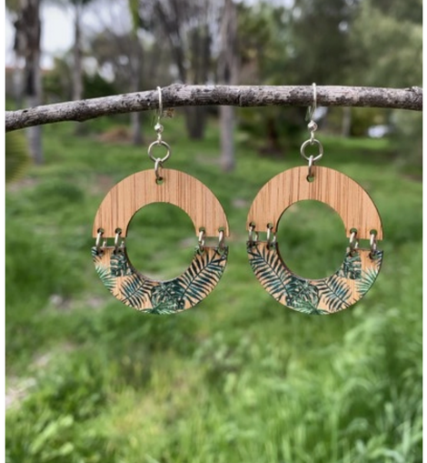 Jungle Bamboo Earrings