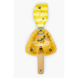 Spring Fling Busy Bee Cookie Cutter Set with Spatula