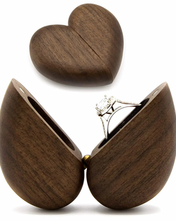 Heart Shaped Ring Box