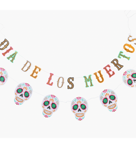 Dia De Los Muertos Banner