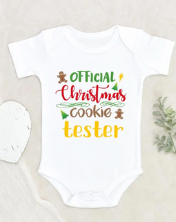 Official Christmas Cookie Tester Onesie