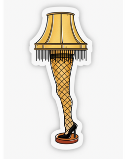 Leg Lamp Sticker