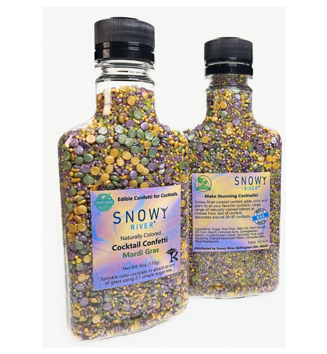 Mardi Gras Cocktail Confetti