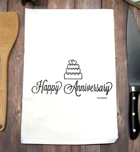 Personalized Kitchen Towels for the Cooking Couple -2 Pc Set